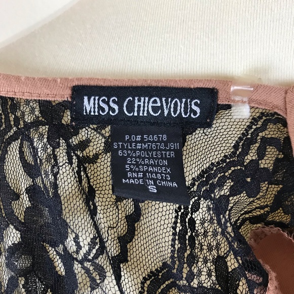 Miss Chievous | Long sleeve Backless Top - Picture 5 of 5